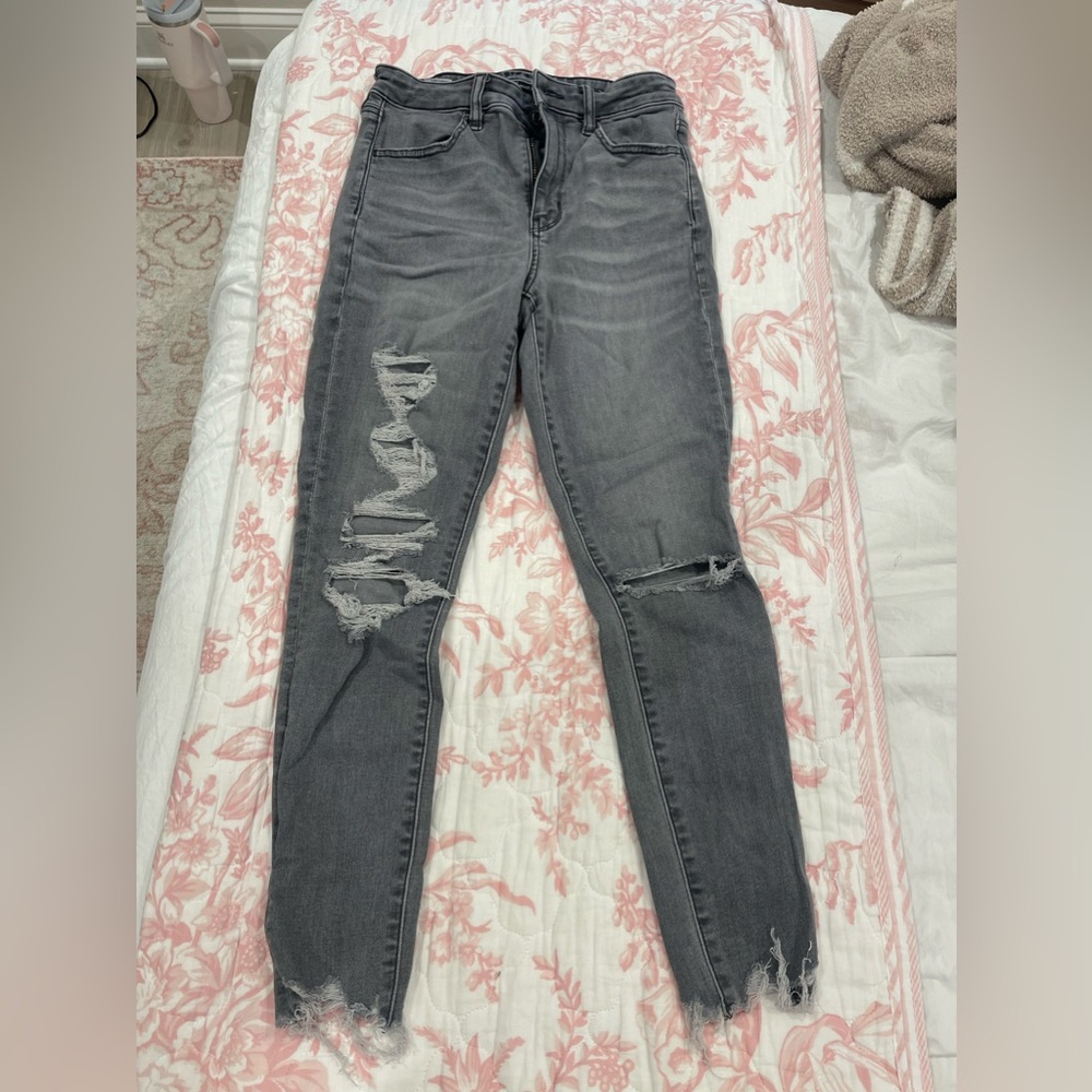 American Eagle Next Level Stretch jeans in dark grey